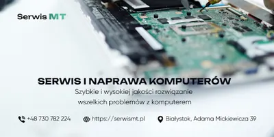 Serwis MT – Naprawa Komputerów Białystok